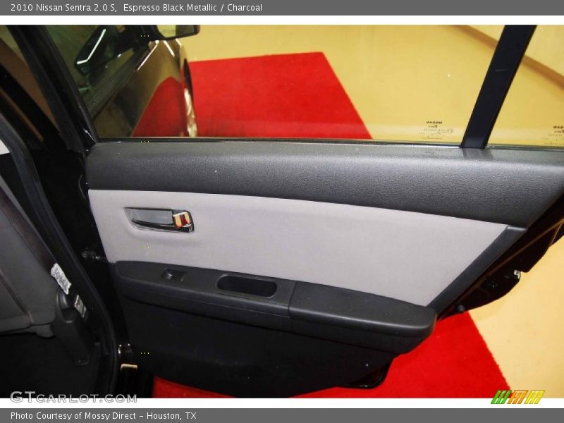 Espresso Black Metallic / Charcoal 2010 Nissan Sentra 2.0 S