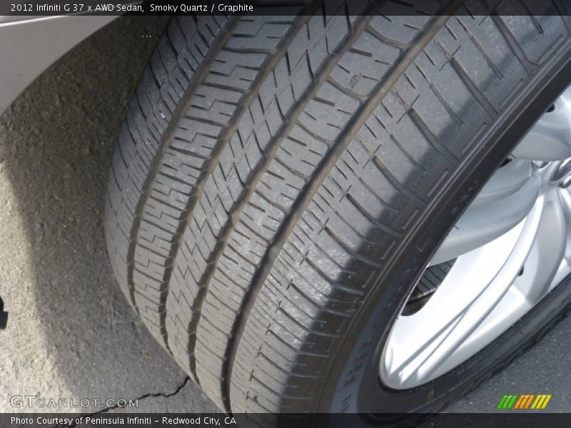 Smoky Quartz / Graphite 2012 Infiniti G 37 x AWD Sedan
