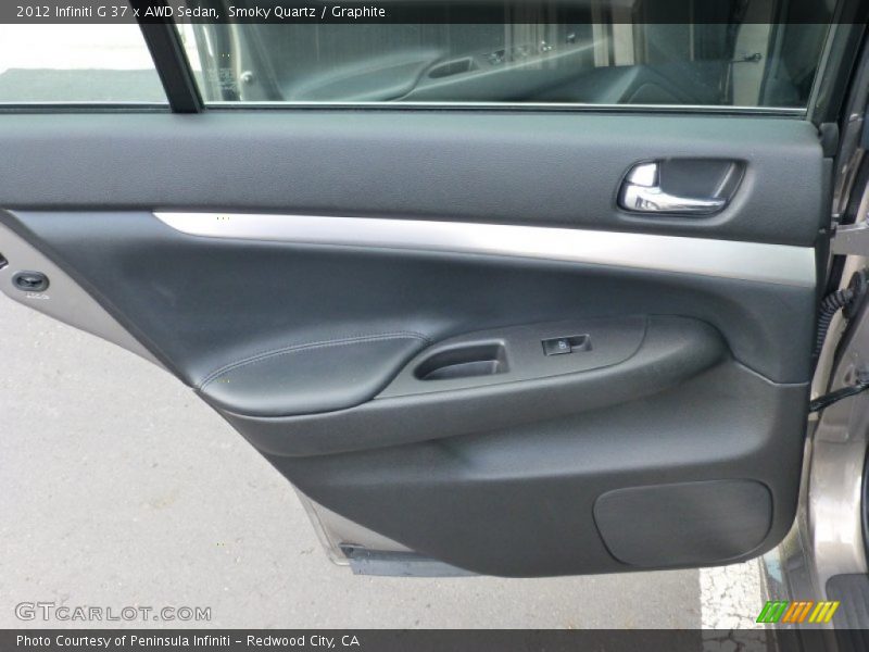 Smoky Quartz / Graphite 2012 Infiniti G 37 x AWD Sedan