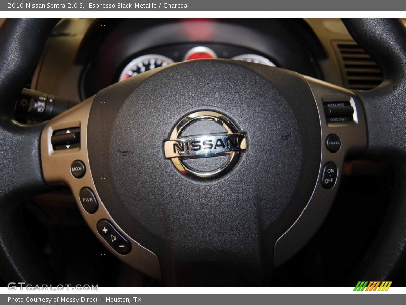 Espresso Black Metallic / Charcoal 2010 Nissan Sentra 2.0 S