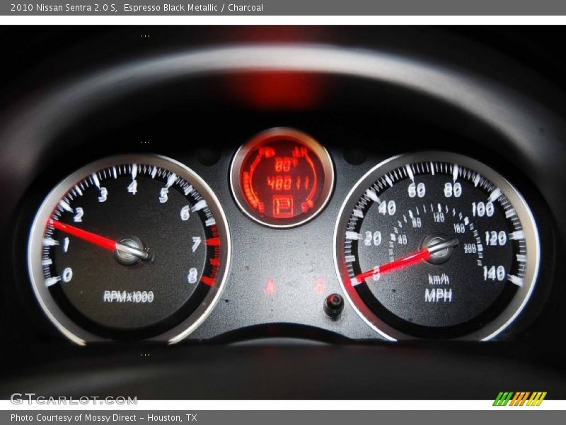 Espresso Black Metallic / Charcoal 2010 Nissan Sentra 2.0 S