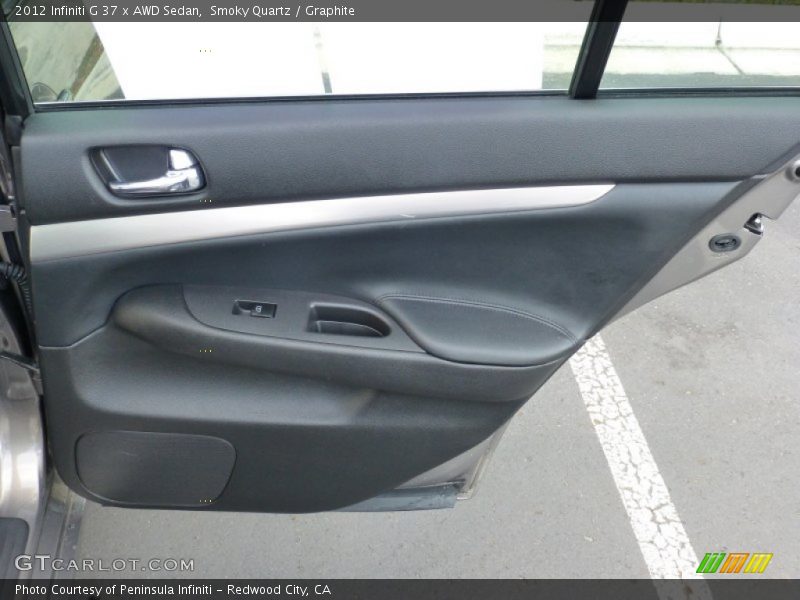 Smoky Quartz / Graphite 2012 Infiniti G 37 x AWD Sedan