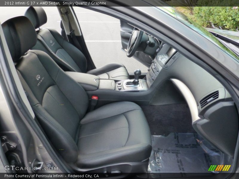 Smoky Quartz / Graphite 2012 Infiniti G 37 x AWD Sedan