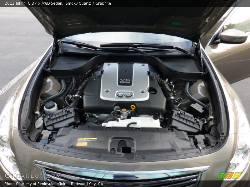 Smoky Quartz / Graphite 2012 Infiniti G 37 x AWD Sedan