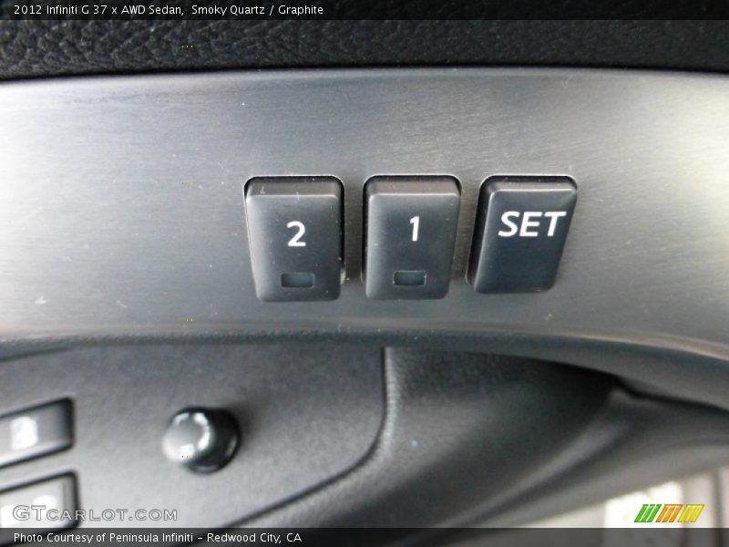 Smoky Quartz / Graphite 2012 Infiniti G 37 x AWD Sedan