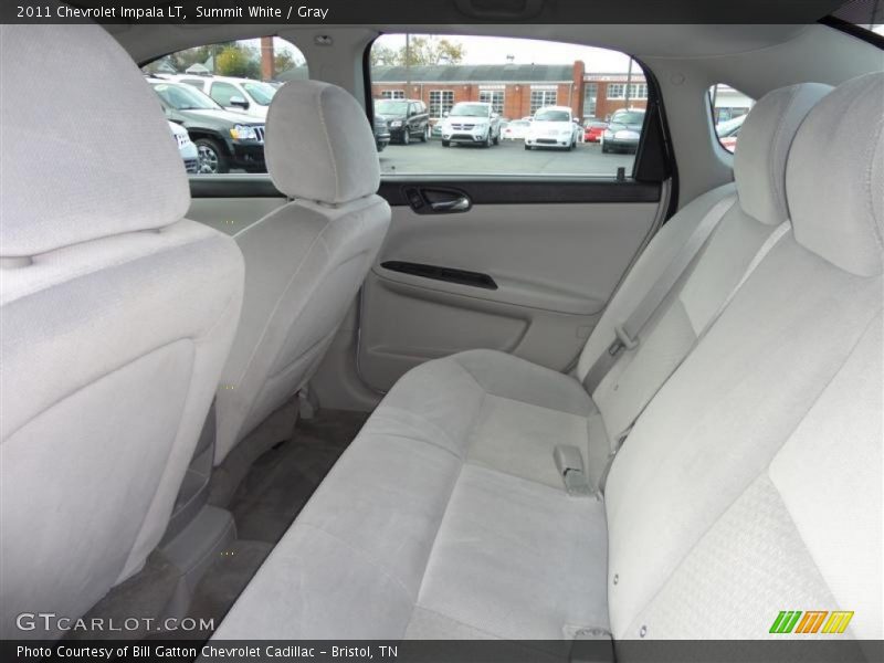 Summit White / Gray 2011 Chevrolet Impala LT