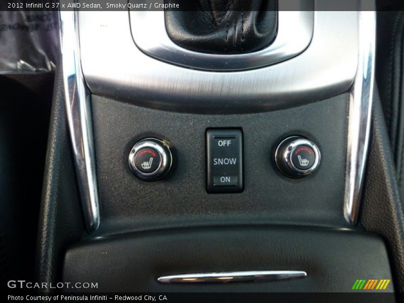 Smoky Quartz / Graphite 2012 Infiniti G 37 x AWD Sedan