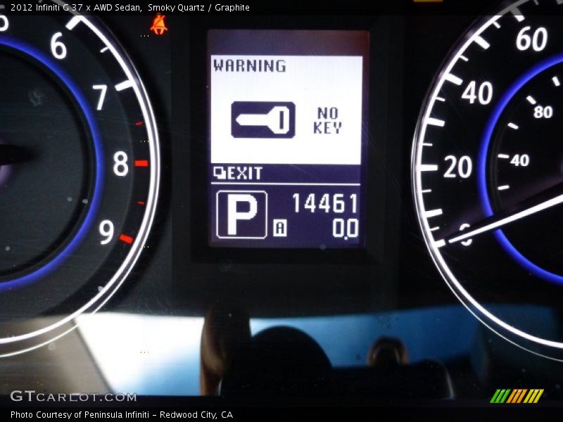 Smoky Quartz / Graphite 2012 Infiniti G 37 x AWD Sedan
