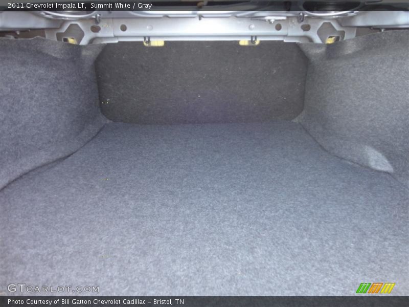 Summit White / Gray 2011 Chevrolet Impala LT