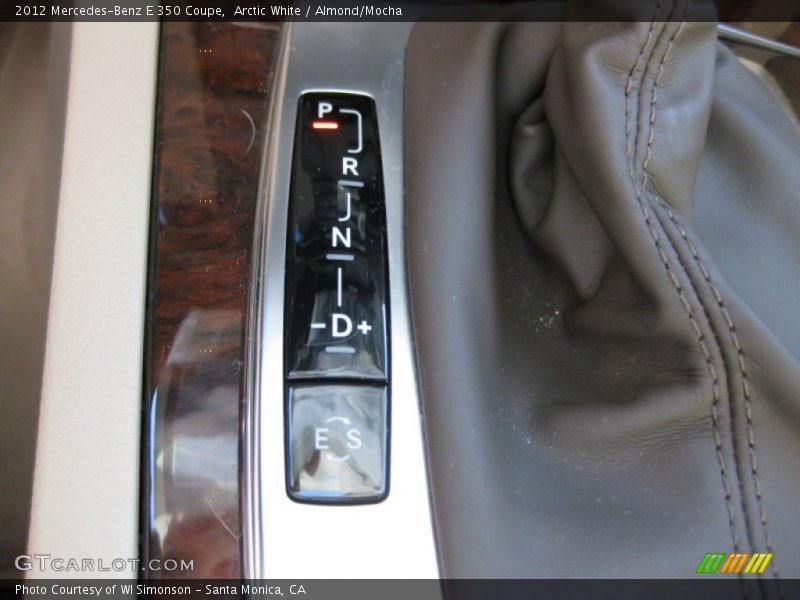 Arctic White / Almond/Mocha 2012 Mercedes-Benz E 350 Coupe