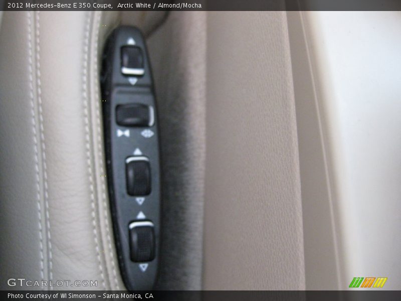 Arctic White / Almond/Mocha 2012 Mercedes-Benz E 350 Coupe