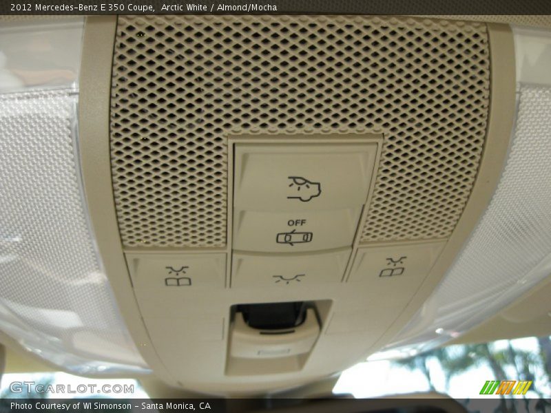 Arctic White / Almond/Mocha 2012 Mercedes-Benz E 350 Coupe