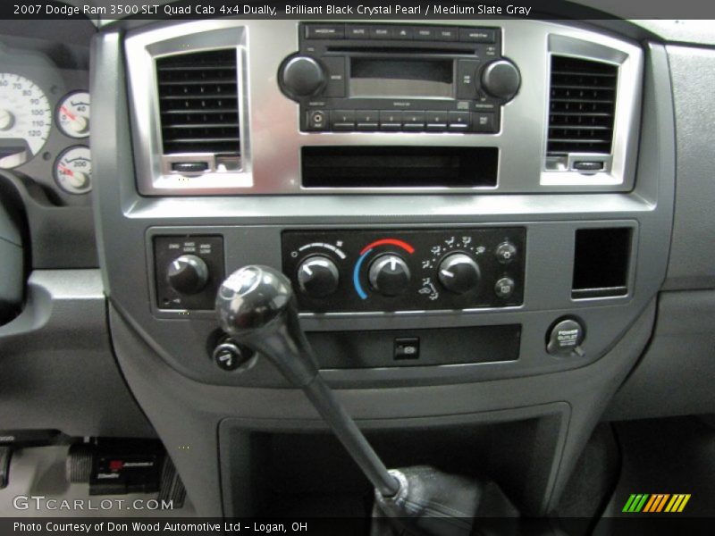 Controls of 2007 Ram 3500 SLT Quad Cab 4x4 Dually