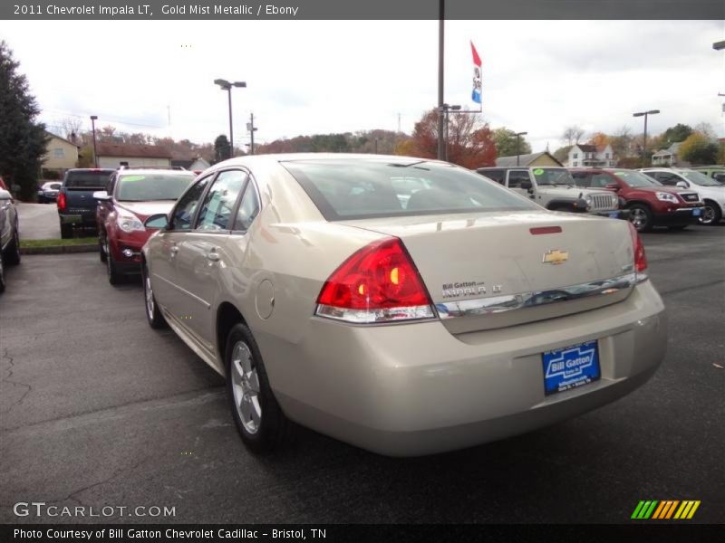 Gold Mist Metallic / Ebony 2011 Chevrolet Impala LT