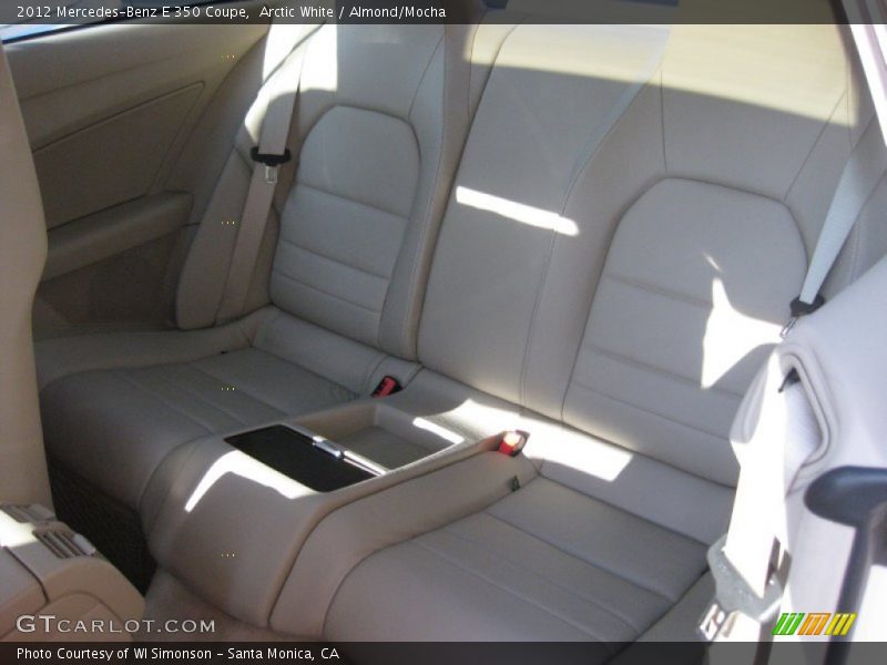 Arctic White / Almond/Mocha 2012 Mercedes-Benz E 350 Coupe