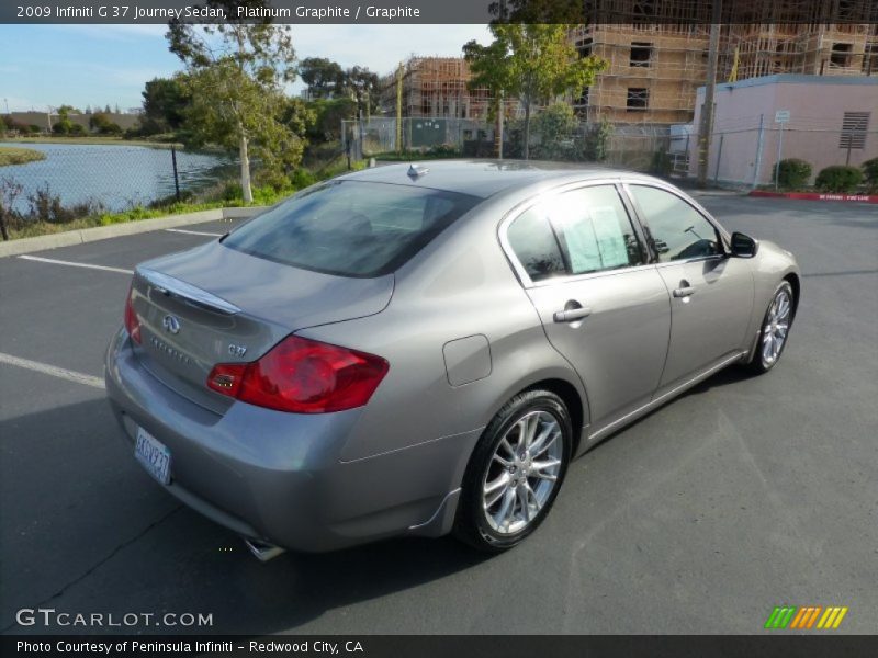 Platinum Graphite / Graphite 2009 Infiniti G 37 Journey Sedan