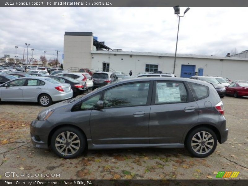 Polished Metal Metallic / Sport Black 2013 Honda Fit Sport