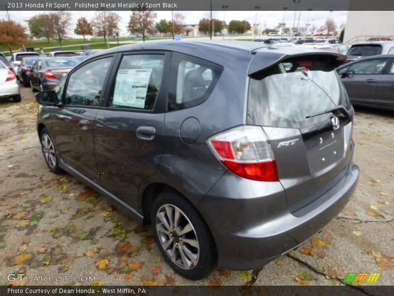 Polished Metal Metallic / Sport Black 2013 Honda Fit Sport