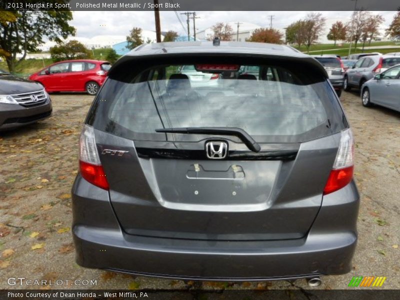 Polished Metal Metallic / Sport Black 2013 Honda Fit Sport