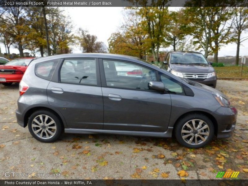 Polished Metal Metallic / Sport Black 2013 Honda Fit Sport