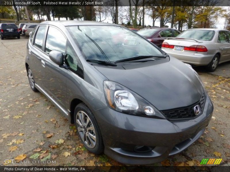 Polished Metal Metallic / Sport Black 2013 Honda Fit Sport