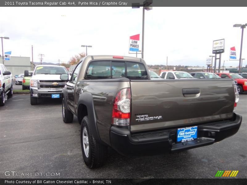 Pyrite Mica / Graphite Gray 2011 Toyota Tacoma Regular Cab 4x4