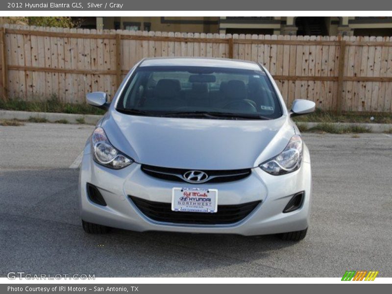 Silver / Gray 2012 Hyundai Elantra GLS