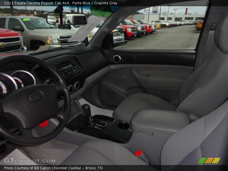 Pyrite Mica / Graphite Gray 2011 Toyota Tacoma Regular Cab 4x4