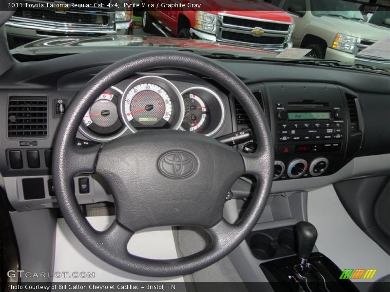 Pyrite Mica / Graphite Gray 2011 Toyota Tacoma Regular Cab 4x4