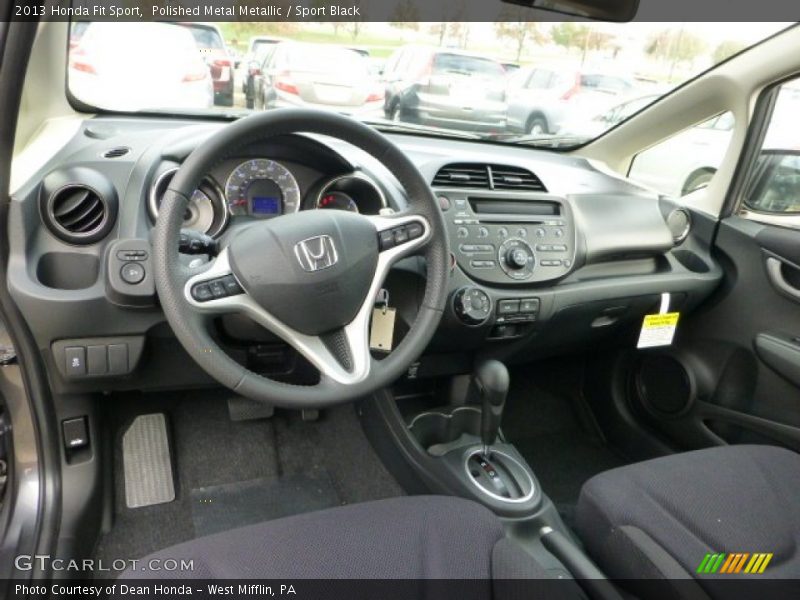 Polished Metal Metallic / Sport Black 2013 Honda Fit Sport