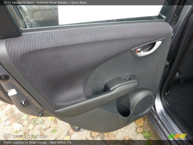 Polished Metal Metallic / Sport Black 2013 Honda Fit Sport