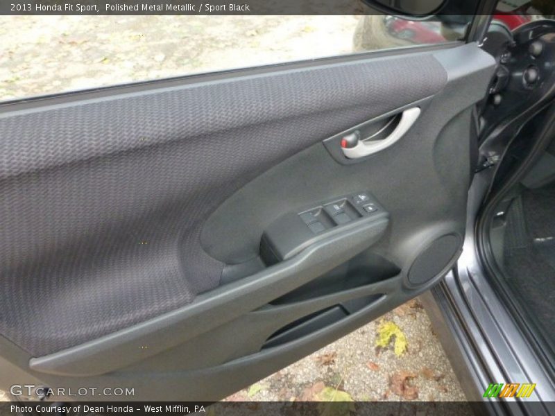 Polished Metal Metallic / Sport Black 2013 Honda Fit Sport