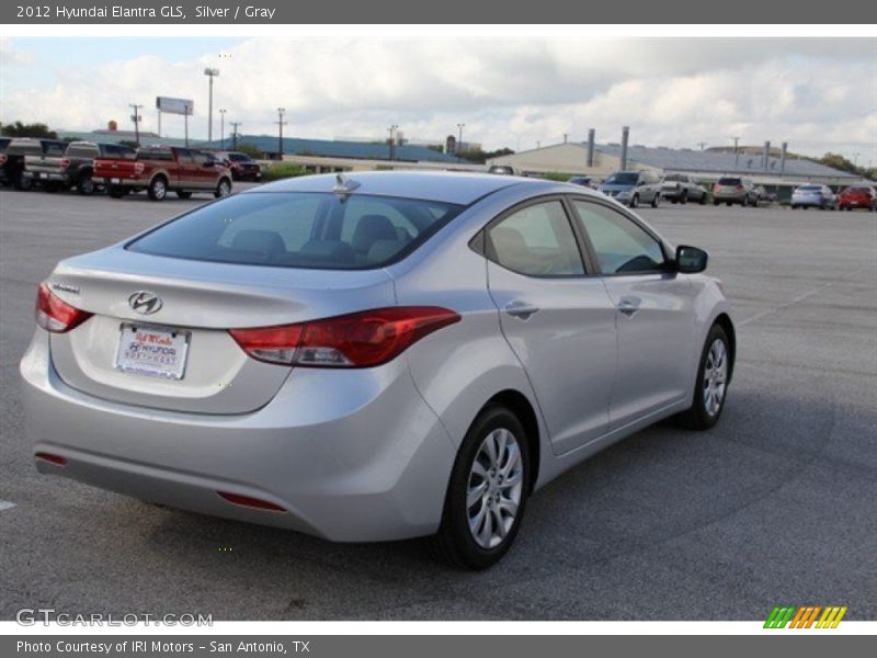 Silver / Gray 2012 Hyundai Elantra GLS