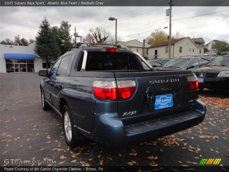 Atlantic Blue Pearl / Medium Gray 2005 Subaru Baja Sport