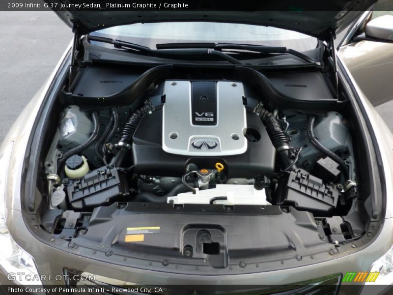 Platinum Graphite / Graphite 2009 Infiniti G 37 Journey Sedan