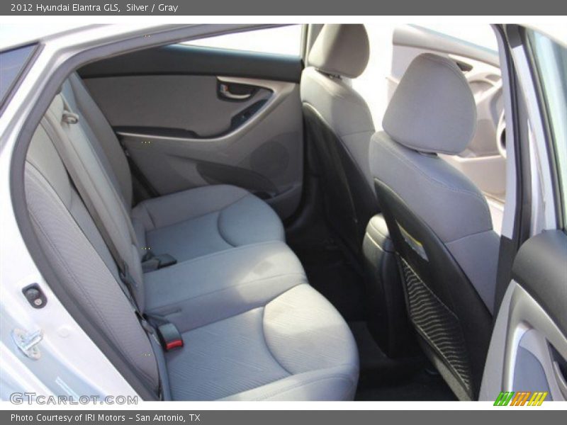 Silver / Gray 2012 Hyundai Elantra GLS