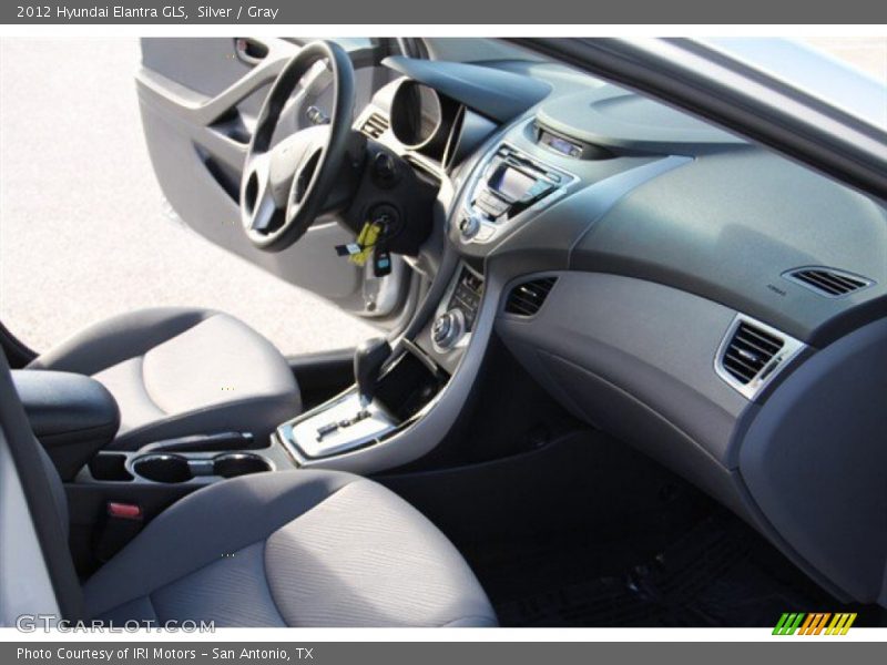 Silver / Gray 2012 Hyundai Elantra GLS