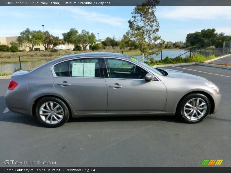 Platinum Graphite / Graphite 2009 Infiniti G 37 Journey Sedan