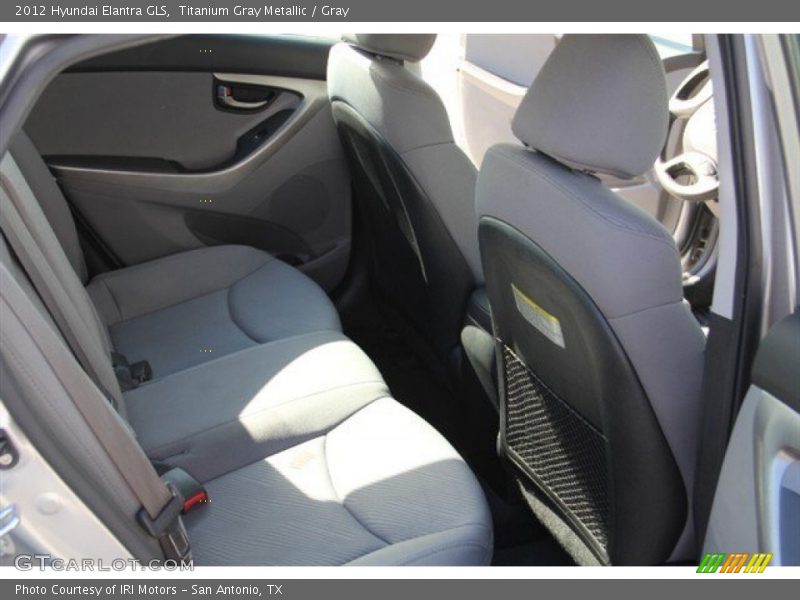 Titanium Gray Metallic / Gray 2012 Hyundai Elantra GLS
