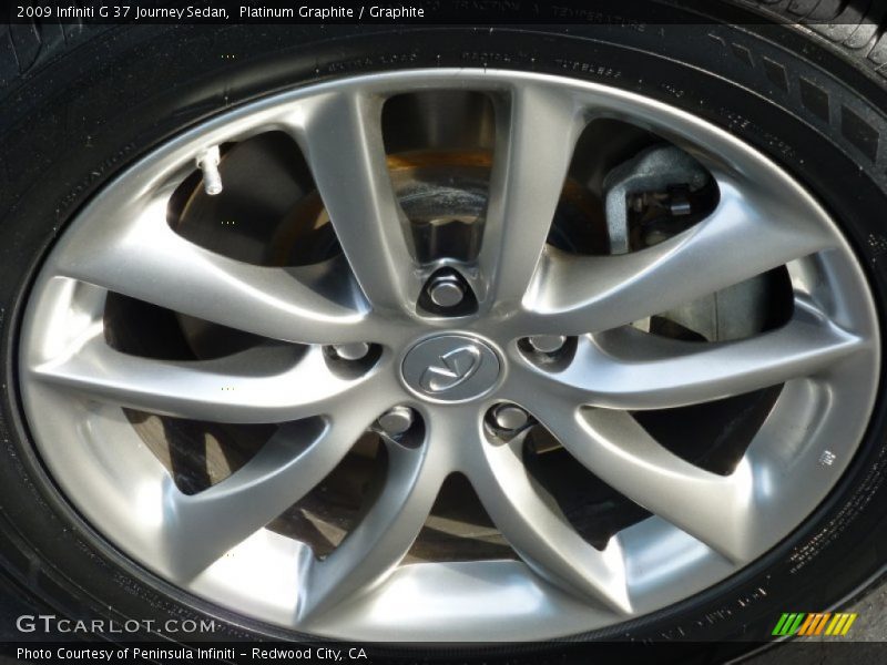 Platinum Graphite / Graphite 2009 Infiniti G 37 Journey Sedan