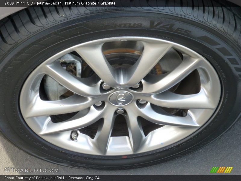 Platinum Graphite / Graphite 2009 Infiniti G 37 Journey Sedan