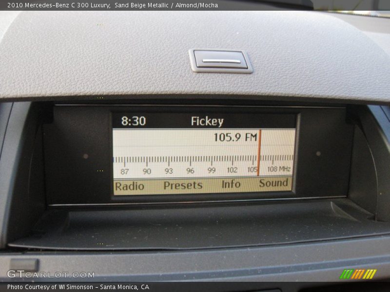 Audio System of 2010 C 300 Luxury