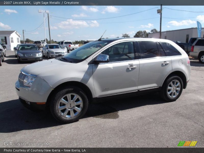 Light Sage Metallic / Greystone 2007 Lincoln MKX