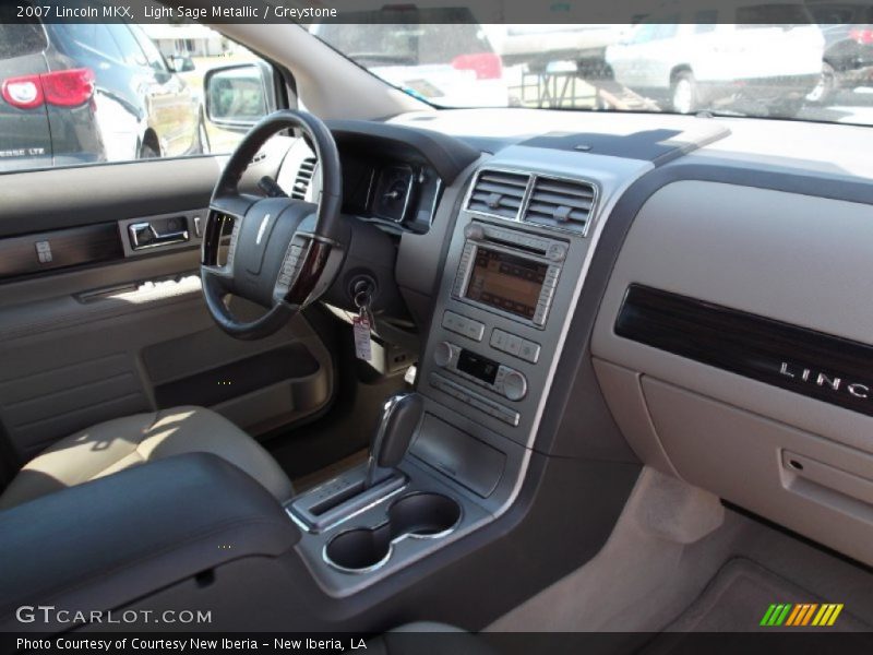 Light Sage Metallic / Greystone 2007 Lincoln MKX