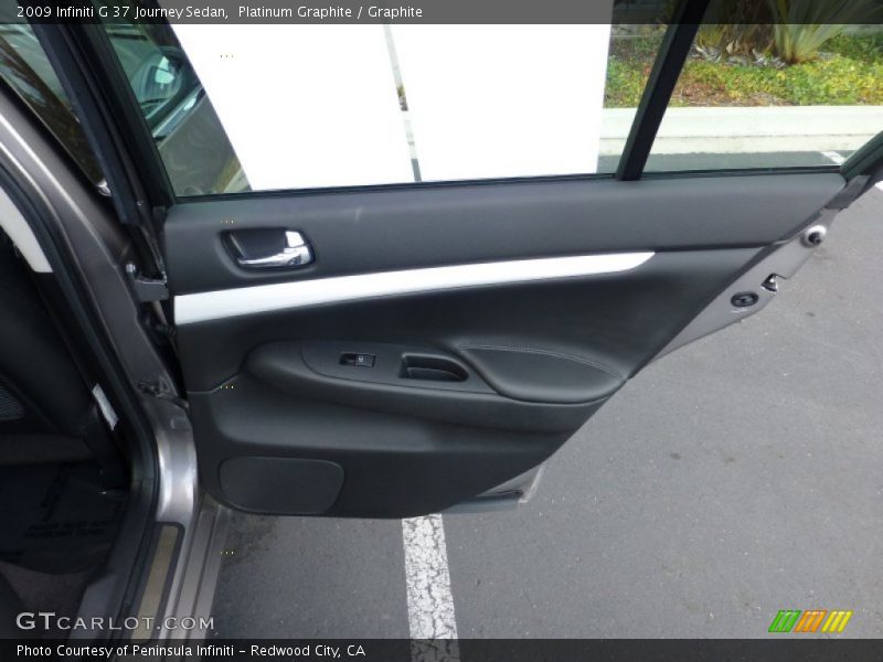 Platinum Graphite / Graphite 2009 Infiniti G 37 Journey Sedan