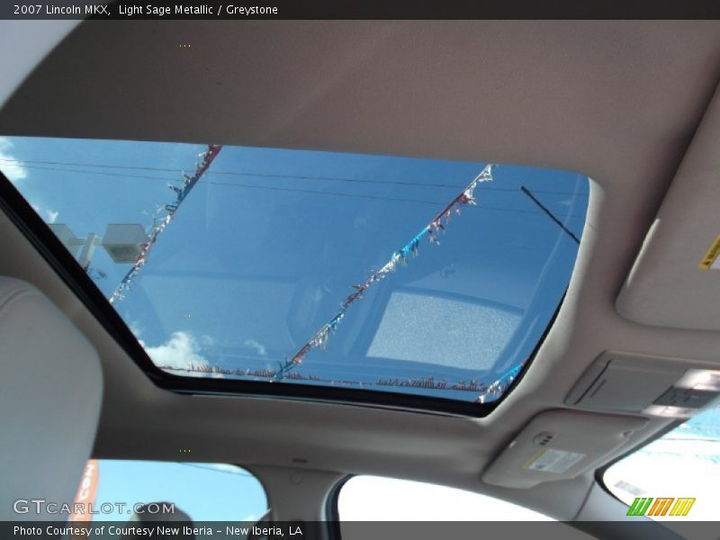 Light Sage Metallic / Greystone 2007 Lincoln MKX
