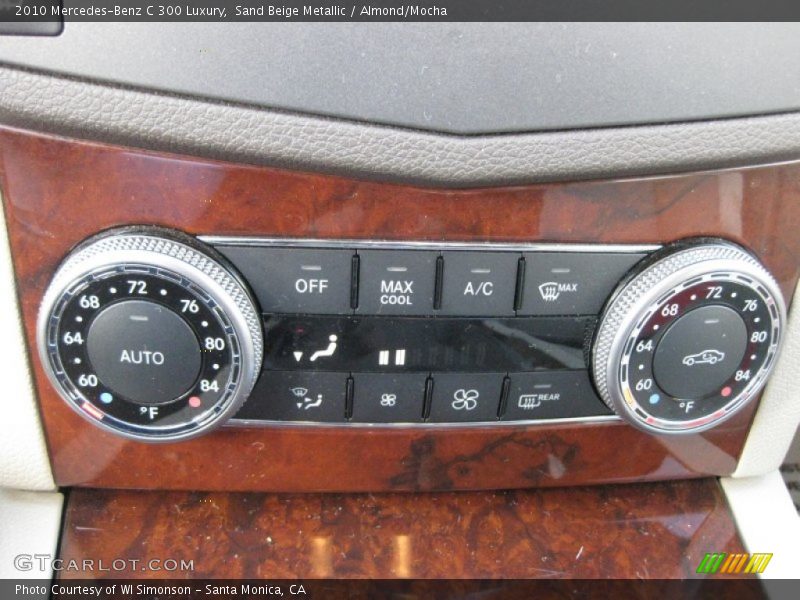 Controls of 2010 C 300 Luxury