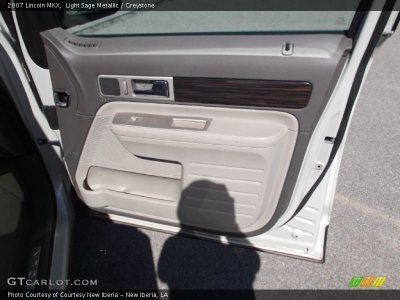Light Sage Metallic / Greystone 2007 Lincoln MKX