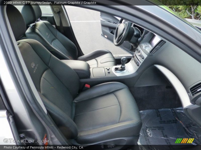 Platinum Graphite / Graphite 2009 Infiniti G 37 Journey Sedan