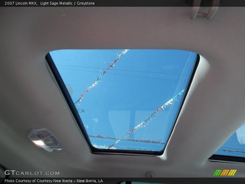 Light Sage Metallic / Greystone 2007 Lincoln MKX